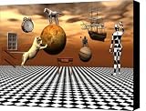 Bad dream Canvas Print / Canvas Art Artist Claude McCoy Bad dream Canvas Print / Canvas Art Artist Claude McCoy