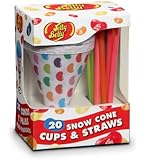 Jelly Belly 20 Cups and Straws (JB15928)