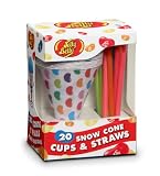 Jelly Belly 20 Cups and Straws