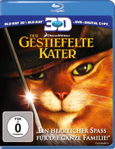 Der Gestiefelte Kater [3D Blu-ray]