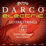 Darco Gitarrensaiten f&uuml;r E-Gitarre (Nickelumwicklung, light, St&auml;rke 0.010 - 0.046)