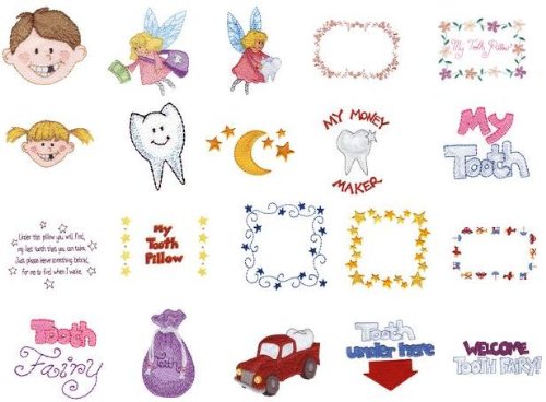 Brother/Babylock Embroidery Machine Card TOOTH 