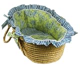 Hoohobbers Doll Size Moses Basket Etoile Lime