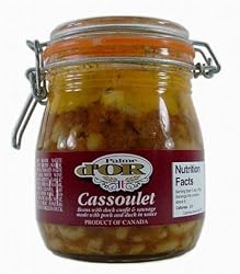 Elevages Perigord French Cassoulet in Glass jar with duck confit and sausage Product of Canada 850 g