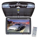 Pyle PLRD85 8.5 Flip Down Monitor & DVD player with Wireless FM Modulator/IR Transmitter