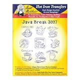 Aunt Marthas iron on transfers envelope for embroidery fabric painting quilting wearable art needlepoint & other crafts java break 3997 - B001GHZL82