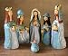 Ceramic nativity scene, 'Accompanying Jesus'