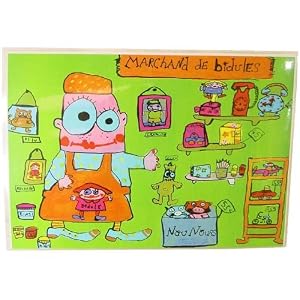 Cute Children's Design Plastic Placemat