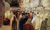 Praying at The Western Wailing Wall 100% Hand painted Judaica Jewish Art Oil on Canvas Painting