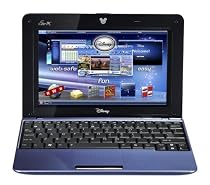 Asus MK90H Disney 8.9-inch Netbook (Intel Atom N270 1.6 GHz Processor, 1 GB RAM, 160 GB HDD, up to 5 Hours Battery, WLAN, Webcam, Windows XP Blue)
