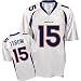 Denver Broncos 15 Tim Tebow Jersey White Size 48-56