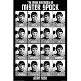 (24x36) Star Trek - The Many Emotions of Mister Spock TV Poster