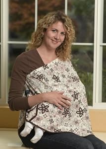 ORGANIC NursEase Breastfeeding Shawl- Organic Medium Fab Floral