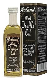 Roland Black Truffle Oil From Italy, 1.86-Ounce Jars (Pack of 2)