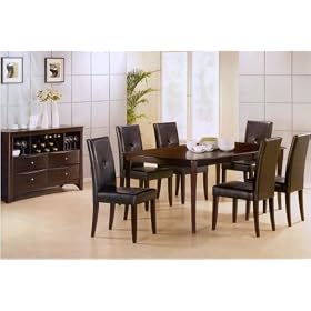 Audry Contemporary Dining Room 7 piece set by Coaster Company