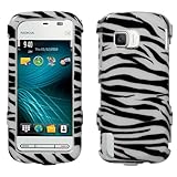 Snap On Protector Case Hard Cover Nokia Nuron 5230 T-Mobile - Zebra Skin