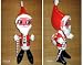 1x Christmas Santa Claus Candy Cane INFLATABLE Blow Up Toys Party Favor Decor 24