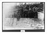 Historic Print (S): A.R.C. rest station--Shows the hole torn in flag by shell, Italian front