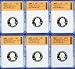 2009 S Silver Proof DC & US Territories Quarter Set SGS Graded PR70CAM