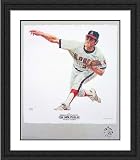 Framed Nolan Ryan California Angels Lithogaph