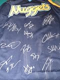 2010-11 Denver Nuggets Team Signed Autographed Jersey Authentic Certified Coa Danny Granger , George Karl , Carmelo Anthony