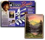 Bob Ross Basic Paint Set Is A Great Way To Learn His Easy Methods For Creating Beautiful Art!
