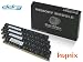 SanMax デスクトップ用メモリ hynix DRAM搭載 DDR3L-1600 (PC3-12800) CL11 16GB(4GB x 4枚)セット 1.35volt JEDEC準拠 SMD-16G68HP-16KL-Q-BK 「BLACK PCB EDITION」