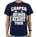 Merchandise - Casper - Tourshirt 2011 Band T-Shirt, navy, Größe:M von Casper