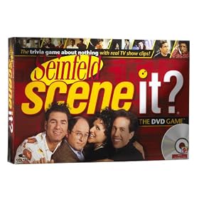 Click here to buy Mattel Scene it? Seinfeld DVD Game by Mattel.