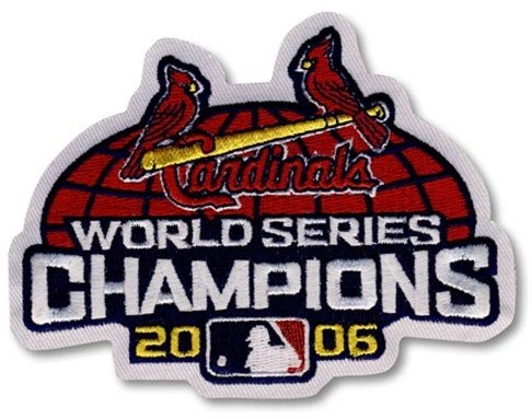 St. Louis Cardinals 2006 World Series Champions MLB Baseball Jersey Sleeve Patch
