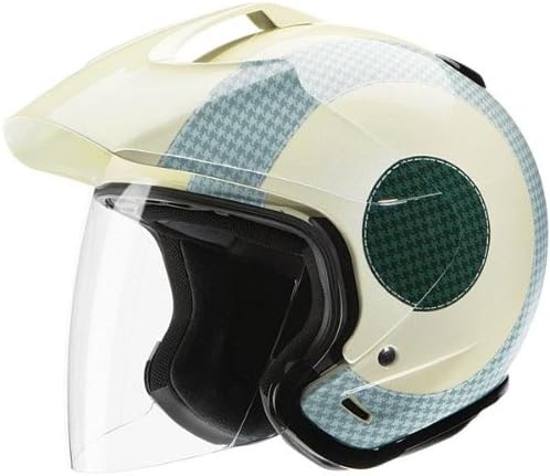 Z1R Royale Air Adult Ace Transit Touring Motorcycle Helmet - White/Mint/Frest / X-Small