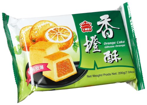 I Mei Orange Cake, 7.05-Ounce Unit (Pack of 12) by I Mei