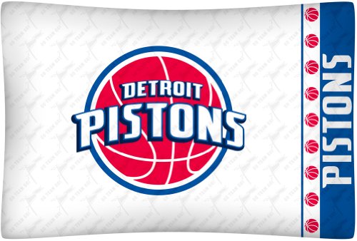 NBA Detroit Pistons Micro Fiber Pillow Case Logo