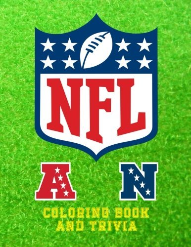 NFL Coloring Book and Trivia: This NFL book comprises of images of the logo`s, insignias and the helmets of each team to color and trivia on all 32 ... in the images. Great for kids and adults