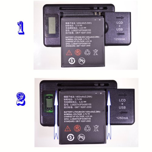 Universal Battery Charger for LG Tribute 2 Leon C40 Power L22C Destiny L21G Sunset L33L (Universal Charger) Universal Battery Charger for LG Tribute 2 Leon C40 Power L22C Destiny L21G Sunset L33L (Universal Charger)