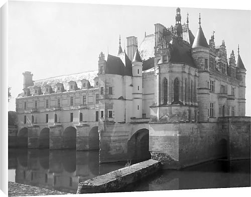 Canvas Prints of Chateau de Chenonceau from Country Life Canvas Prints of Chateau de Chenonceau from Country Life