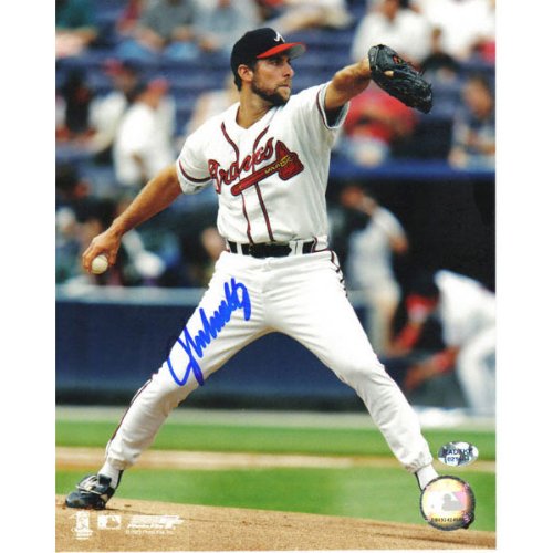 John Smoltz Atlanta Braves -White Jersey- 8x10 Autographed Photograph