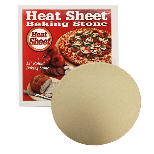 Heat Sheet AHeat Sheet Pizza Stone Pizza Grilling Stone, 13Inch