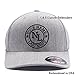 G&B Custom Embroidered Hat. Create Your Logo With Your Name and Initials. Flexfit Cap. (L/XL, Heather Grey)