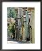 Cobbled Street in Aghiasos, Lesbos, Eastern Islands, Greece, Europe Collections Framed Art Poster Print by David Beatty, 18x22