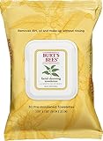 Burt's Bees Facial Cleansing Towelettes with White Tea Extract, 30 Count