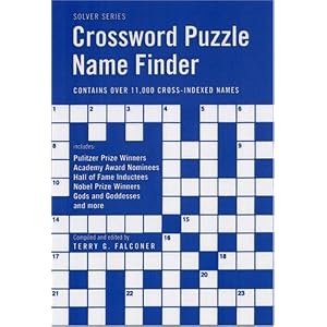 Crossword Puzzle Name Finder (Solver) Terry G. Falconer
