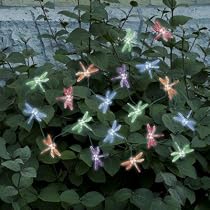 Smart Solar 3706MR20 Solar Light String, 20 Multi Color LEDs with Translucent Dragonfly Covers