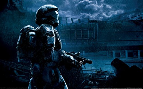 Halo 1 2 3 4 5 poster 40 inch x 24 inch / 21 inch x 13 inch