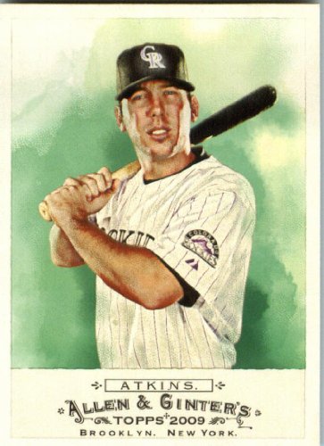2009 Topps Allen and Ginter Mini #138 Garrett Atkins - Colorado Rockies (Baseball Cards)