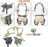 Search : UTG Tactical Shoulder Holster Black for Pistols and Airsoft Guns