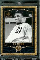 2001 SP Legendary Cuts #72 Ty Cobb Baseball Card - Mint Condition - In Protective Display Case