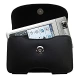 Horizontal Leather Case with Belt Clip/Loop for the Sony Clie NR60