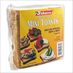 French Mini Toasts - 36 Pieces - 2.75oz - (Pack of 6)