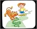 Decorated Mouse Pad with human, body, snake, individuals, individual, boy, persons, c...